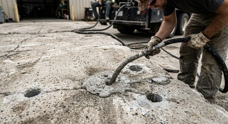 Commercial Concrete Mudjacking in Denver, CO