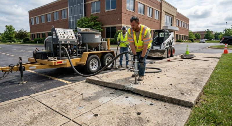 Commercial Concrete Mudjacking in Tampa, FL