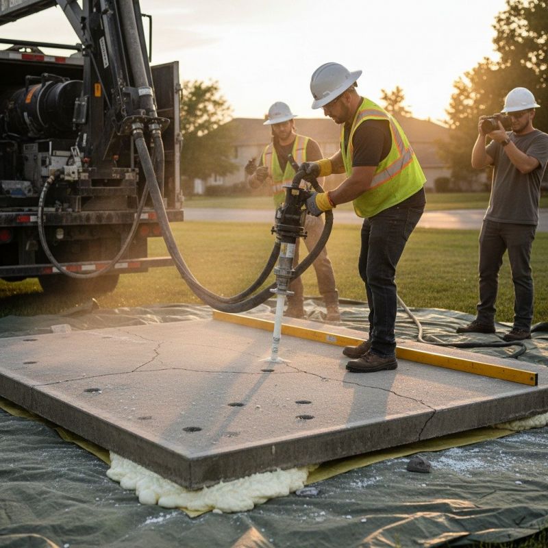 Commercial Concrete Mudjacking in Miami Dade County, FL