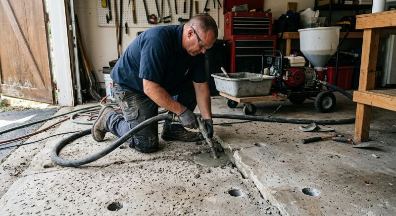 Concrete Leveling in Columbus, OH