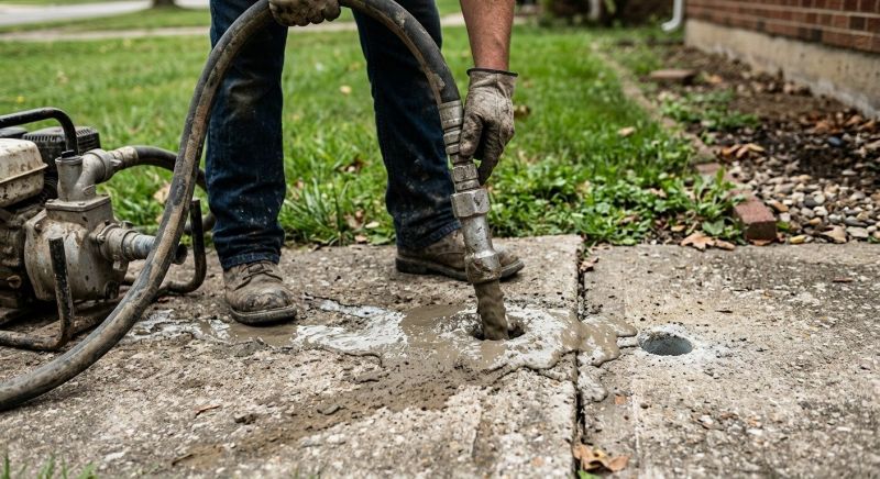Concrete Mudjacking in Denver, CO