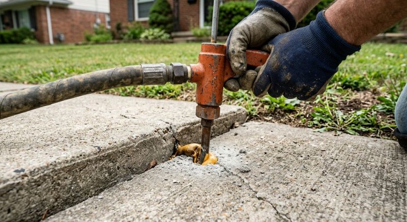 Concrete Poly Jacking in Corpus Christi, TX