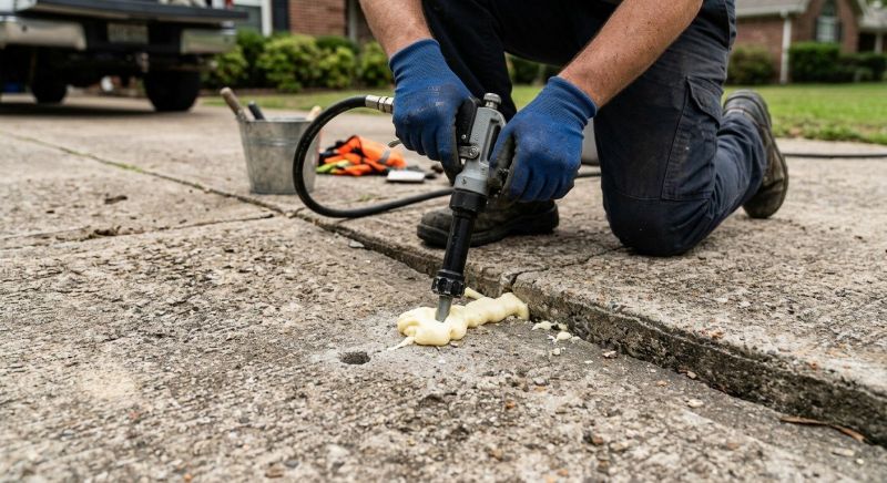 Driveway Slab Lifting in Tampa, FL
