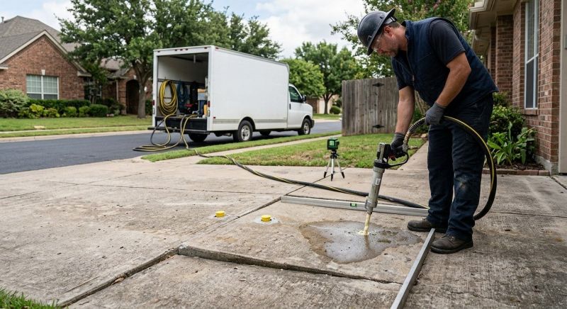 Driveway Slab Lifting in Denver, CO