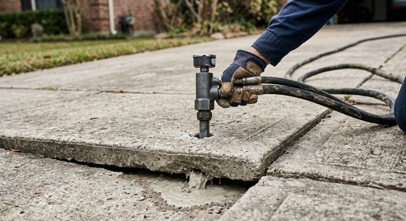 Driveway Slab Lifting in Denver, CO