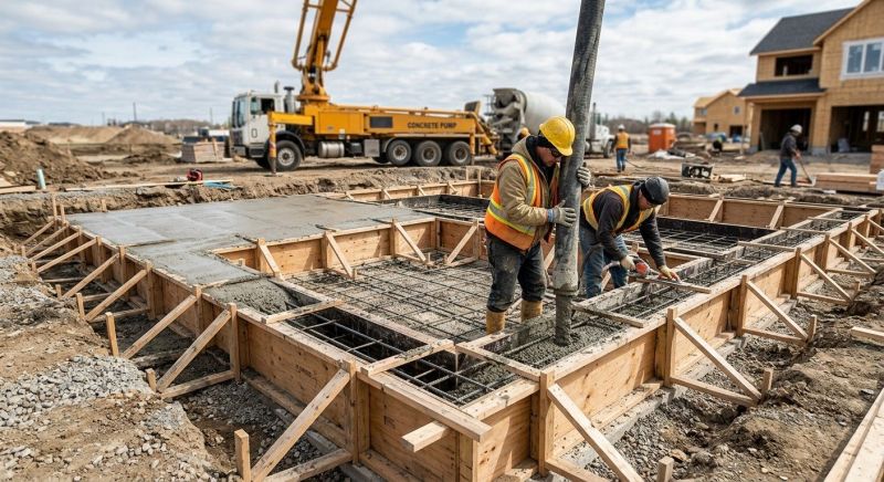 Foundation Construction in Columbus, OH