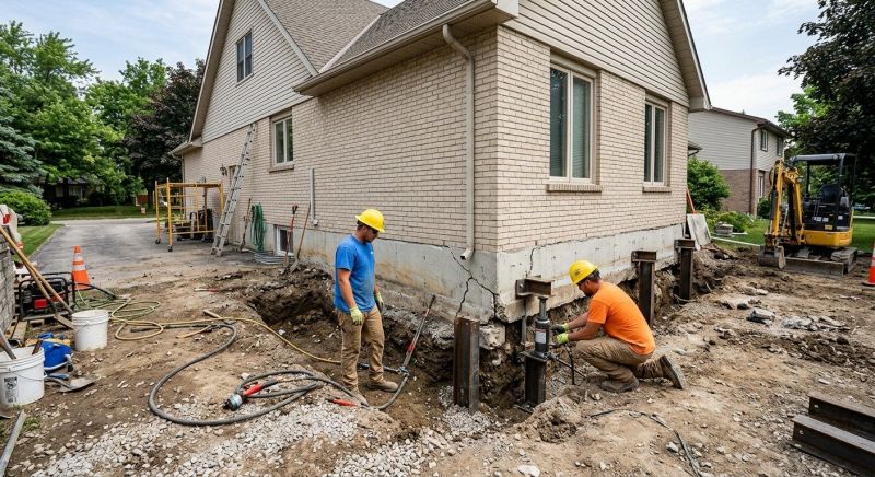 Helical Piers Installation in Fort Collins, CO