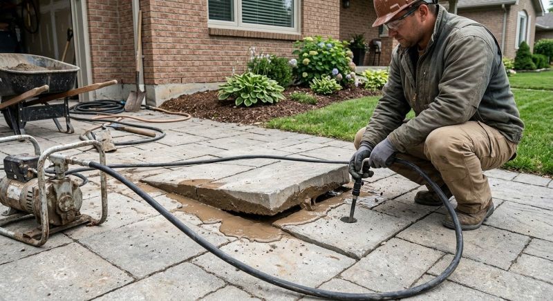Porch Lifting in West Des Moines, IA
