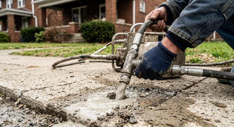 Sidewalk Raising in San Antonio, TX