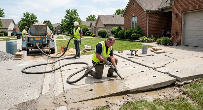 Slab Leveling in Columbus, OH