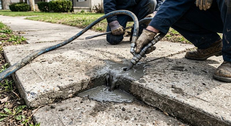 Sunken Slab Repair in Miami Dade County, FL