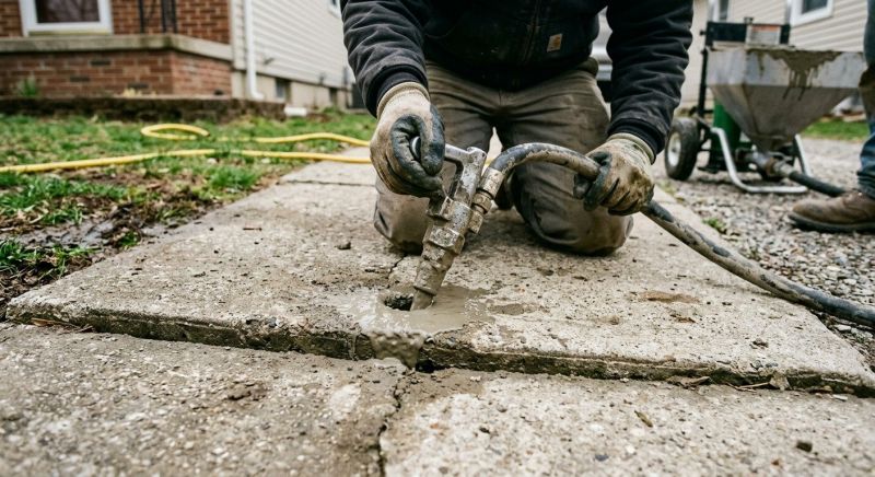 Uneven Pavement Repair in Columbus, OH