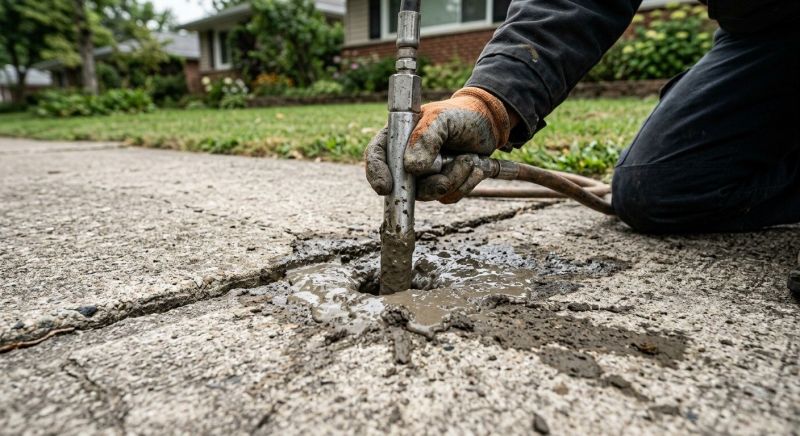 Walkway Leveling in Columbus, OH